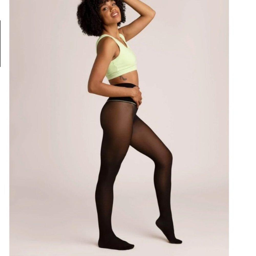 Sheertex Classic Sheer Tights, black, NWT